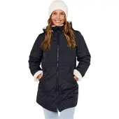 Rip Curl - Women's Anti-Series Anoeta Long Line - Mantel Gr S schwarz