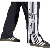Adidas Originals Sporthose ORIGINALS "ADIBREAK CLASSIC", Herren, Gr. M, N-Gr, schwarz-weiß (schwarz, weiß, normal, gr.), Obermaterial: 100% Polyester, Hosen Sporthose, mit Kordelverschluss, für Erwachsene