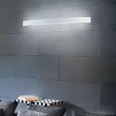 LINEA LIGHT Gebogene LED-Wandleuchte Curve in Weiß