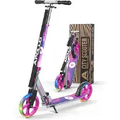Apollo Flexibler City-Roller mit LED Wheels für Kinder & Jugendliche