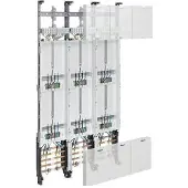 Hager ZL52P8K Komplettfeld, universZ,1350mm,6 Zählerplätze,3-feld,Ausführung Mitteldeutschland