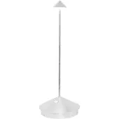 Zafferano Pina Pro LED-Akkuleuchte-Blattsilber-mit LED (2200K/2700K/3000K)
