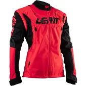 Leatt 4.5 Lite Wasserdichte Motocross Jacke, schwarz/rot, M