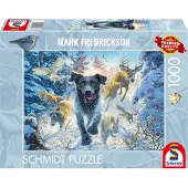 Schmidt Spiele 58558 Mark Fredrickson Labrador Puzzle, 1.000 Teile, 1000 Stück(e), 12 Jahr(e)