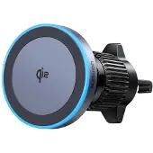 UGREEN W708, Auto, USB, Kabelloses Aufladen, Grau, Schwarz