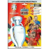 Topps UEFA EURO 2024 Trading Cards Update Mega Multipack
