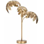 Casa Padrino Luxus Metall Tischleuchte Messing H. 81 cm - Luxus Leuchten