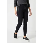 Sportalm Jogger Pants KITZBÜHEL, Damen, Gr. 40, N-Gr, schwarz, Web, Obermaterial: 59% Polyamid, 41% Elasthan, clean, unifarben, regular fit knöchellang, Hosen Jogger Pants, mit Reißverschlusstaschen