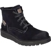 Josef seibel Stiefelette "Cooper 04, jeans-kombi", Herren, Gr. 44, blau (jeans, kombi), Obermaterial: 100% Rindsleder Leather cow., Schuhe Stiefelette