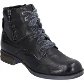 Josef seibel Stiefelette "Sanja 11, schwarz", Damen, Gr. 40, schwarz, Obermaterial: 100% Rindsleder Leather cow., Schuhe Stiefelette
