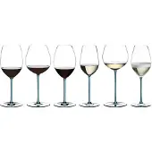 Riedel FATTO A MANO OAKED CHARDONNAY TURQUOISE 1 Stück 490000T97