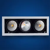 Mextronic 3x35W 3-fach Einbauleuchte Kardan 830 Warmweiß