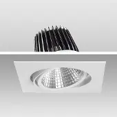 Mextronic 40W LED Einbaustrahler EXLITE-Q 5000K Weiß schwenkbar Ø 175mm