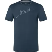 Super.natural - Hiking Tee - Merinoshirt Gr 46 - S blau