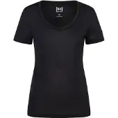 Super.natural W SIERRA140 V Neck jet black (872) L
