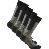 Rohner - Basic Trekking 2er Pack - Wandersocken Gr 43-46 schwarz