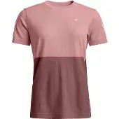 Ortovox - Women's 185 Rock'N'Wool Short Sleeve - Merinounterwäsche Gr S rosa