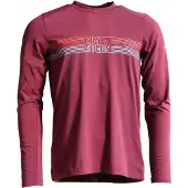 Zimtstern - Trailflowz Shirt L/S - Longsleeve Gr L rosa/rot