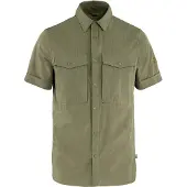 Fjällräven Hemd Abisko Trekking Shirt SS Herren Light Olive-S