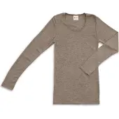 Engel - Women's Unterhemd L/S - Merinounterwäsche Gr 38/40 braun