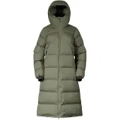 Bergans Urban Down Long Coat Women green mud (12731) XL