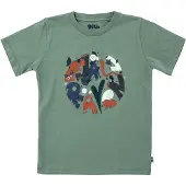 Fjällräven Kids Forest Findings T-shirt patina green (614) 146