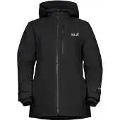 Jack Wolfskin Damen Jacke Flowline 3IN1 Jacket W Schwarz L