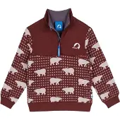 Finkid - Kid's Masi Nordik - Wollpullover Gr 100/110 rot