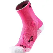 UYN Woman Runner's One Socks pink fluo/white (P603) 39/40