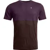 Ortovox - 185 Rock'N'Wool Short Sleeve - Merinounterwäsche Gr XXL lila/braun