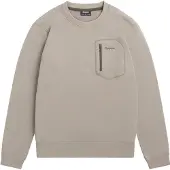Bergans Pullover Herren Midtli Midlayer Sweatshirt Rock Taupe-XXL