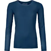 Ortovox - Women's 150 Cool Clean L/S - Merinoshirt Gr L blau
