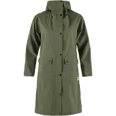 Fjällräven - Women's Vardag Rain Parka - Parka Gr XS oliv