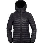 Bergans Damen Outdoorjacke Rabot Light Down Jacket Hood Women Schwarz M