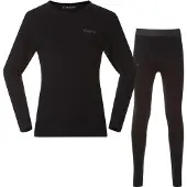 Bergans Allround Merino Baselayer Set Kids/Junior black (91) 164