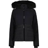 CMP Damen Skijacke Ski Jacket Zip Hood Schwarz 38