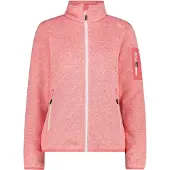 CMP - Women's Jacket Jacquard Knitted - Fleecejacke Gr 42 rosa