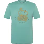 Super.natural M MR Crab Tee lagoon green/various (92H) L