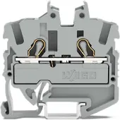 Wago 2052-1201 2-Leiter-Mini-Durchgangsklemme,mit Betätigungsöffnung,2,5 mm2,grau 20521201 - 100 Stück