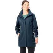 Vaude Regenjacke "Womens Escape Parka" sportlicher Stil, wasser- und winddicht, atmungsaktiv
