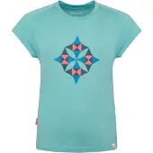 TROLLKIDS - Girl's Sandefjord T - Merinoshirt Gr 104 türkis