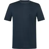 Super.natural - Pocket Tee - Merinoshirt Gr XL blau