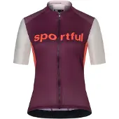 Sportful Supergiara Logo Kurzarm-radtrikot Lila S Frau Lila S