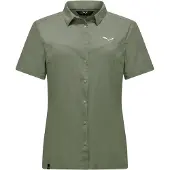 Salewa - Women's Puez S/S Shirt - Bluse Gr 40 oliv