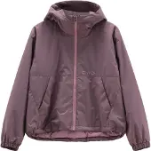 CMP - Women's Jacket with Fix Hood - Regenjacke Gr XL lila