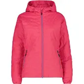 CMP WOMAN JACKET FIX HOOD Damen Steppjacke Daunenjacke magenta 40 pink