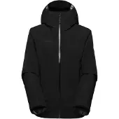 Mammut - Women's Crag Hardshell Hooded Jacket - Regenjacke Gr M schwarz