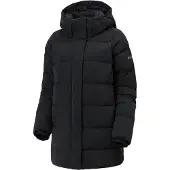 Columbia Women's Amaze Puff Mid Hooded Down Jacket black (010) XL