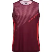La Sportiva - Flow Tank - Laufshirt Gr S rot