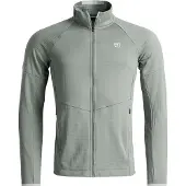 Ortovox - Fleece Light Grid Jacket - Fleecejacke Gr S grau